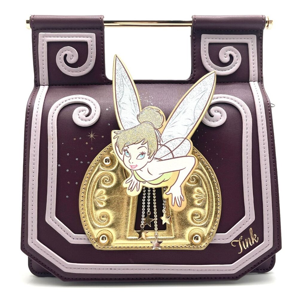 Disney Tinker Bell Keyhole Pixie Dust Crossbody Purse by Danielle Nicole